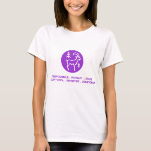 Le T-shirt des femmes de Capricorne