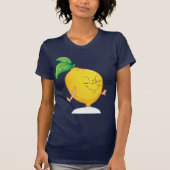 Le T-shirt des femmes de citron de bande dessinée (Devant)