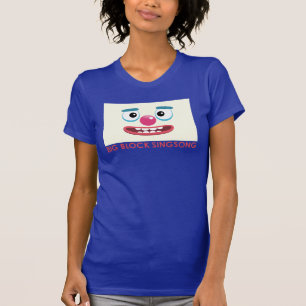 Le T-shirt des femmes de clown de BBSS