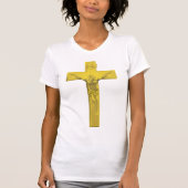 Le T-shirt des femmes de crucifix (Devant)