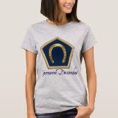 Le T-shirt des femmes de descendant de Germanna (Devant)