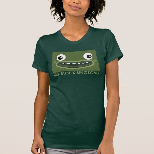 Le T-shirt des femmes de grenouille de BBSS (Devant)