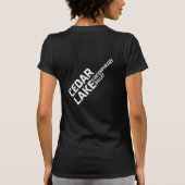 Le T-shirt des femmes de lac cedar (Dos)