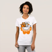 Le T-shirt des femmes de l'aide d'animal familier (Devant entier)