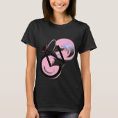Le T-shirt des femmes de logo de CycleNuts (Devant)