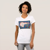 Le T-shirt des femmes de nébuleuse ou "de buste (Devant entier)