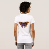 Le T-shirt des femmes de "PAPILLON" (Dos entier)