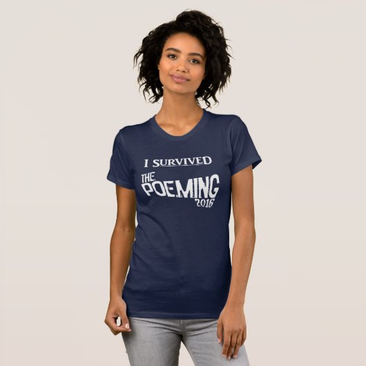 Le T-shirt des femmes de POEMING (Devant entier)