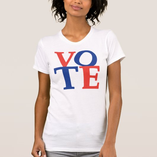 Le T-shirt des femmes de vote (Devant)