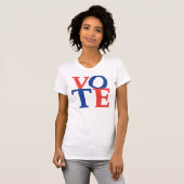 Le T-shirt des femmes de vote (Devant entier)