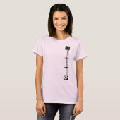 Le T-shirt des femmes d'école de voyage de Boulder (Devant entier)