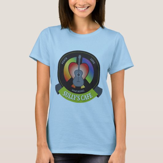 Le T-shirt des femmes du café Sully de base (Devant)