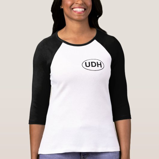 Le T-shirt des femmes d'UDH (Devant)