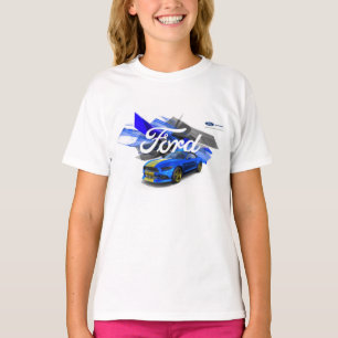 Le T-shirt des filles d'adaptateur de mustang