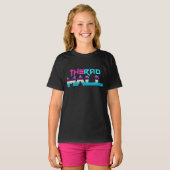 Le T-shirt des filles "Wave 5" du Rad Mall (Devant entier)