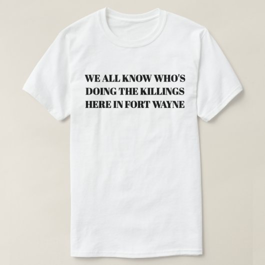 Le T-Shirt des Gens Ignorants (Design devant)