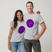 Le T-shirt des hommes athées de logo (Unisexe)