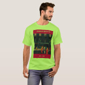 Le T-SHIRT des HOMMES d'ANNIVERSAIRE de RONNIE (Devant entier)