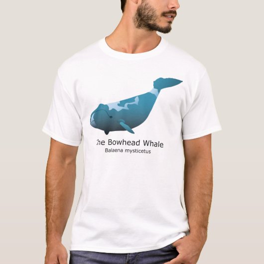 Le T-shirt des hommes de baleine de Bowhead (Devant)