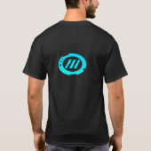 Le T-shirt des hommes de base de cinéma de techno (Dos)