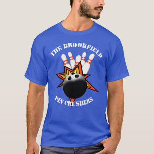 Le T-shirt des hommes de bowling
