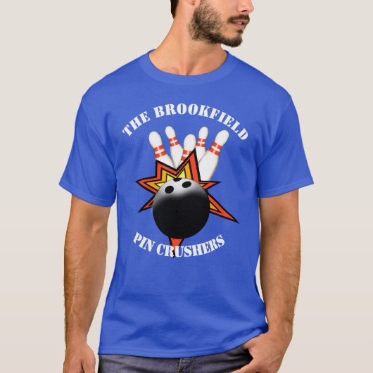 Le T-shirt des hommes de bowling (Devant)