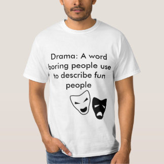 Le T-shirt des hommes de drame