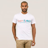 Le T-shirt des hommes de FORCE d'équipe (Devant entier)