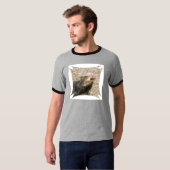 Le T-shirt des hommes de langue de lézard (Devant entier)