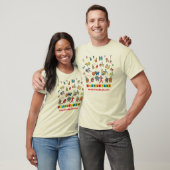 Le T-shirt des hommes de Letterland | polychrome (Unisexe)