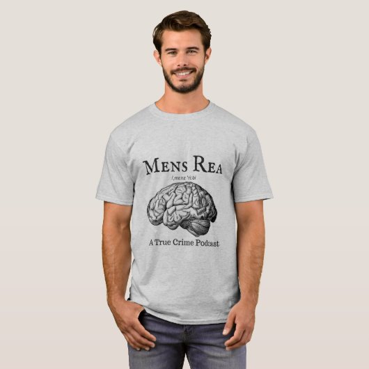 Le T-shirt des hommes de logo de Rea des hommes (Devant entier)