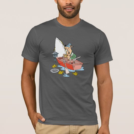 Le T-shirt des hommes de pêche d'homme (Devant)