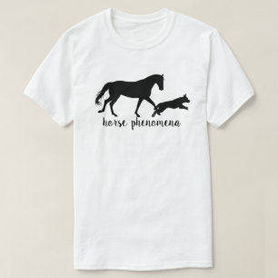 Le T-shirt des hommes de phénomènes de cheval