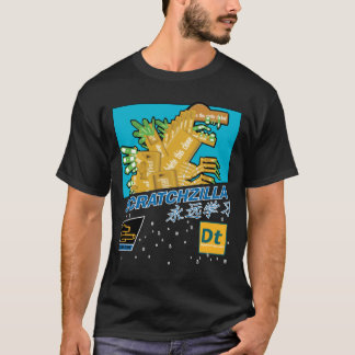 Le T-shirt des hommes de Scratchzilla