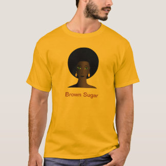 Le T-shirt des hommes de sucre roux