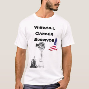 Le T-shirt des hommes de survivant de Cancer de