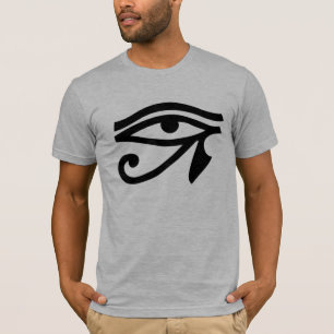 Le T-shirt des hommes de symbole d'oeil d'Egypte
