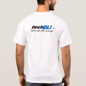 le T-shirt des hommes de techAU (Dos)