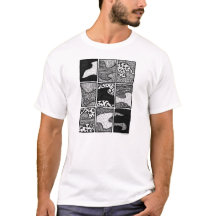 Le T-shirt des hommes de "tempêtes de poussière"