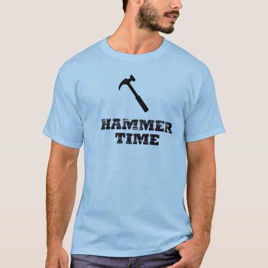 Le T-shirt des hommes de temps de marteau (Devant)