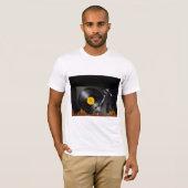 Le T-shirt des hommes de Tourne-disque (Devant entier)