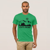 Le T-shirt des hommes d'EXPLMORE (Devant entier)