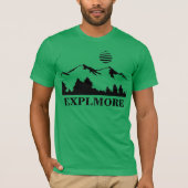 Le T-shirt des hommes d'EXPLMORE (Devant)