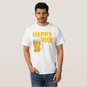 le T-shirt des hommes d'heure heureuse (Devant entier)