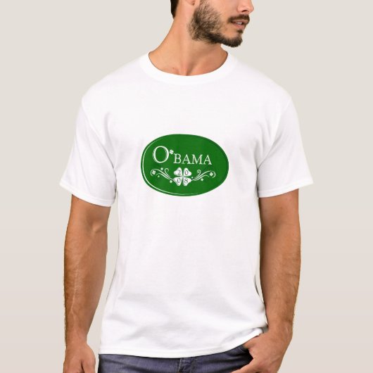 Le T-shirt des hommes d'O'bama (Devant)