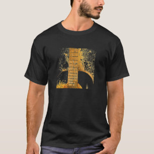 Le T-shirt des hommes d'or de guitare
