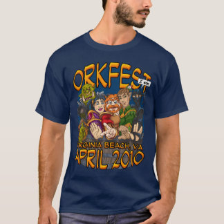 Le T-shirt des hommes d'OrkFest 2010