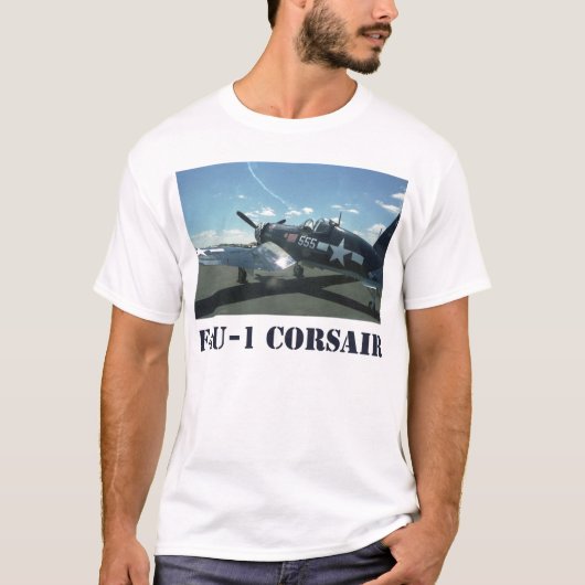 Le T-shirt des hommes du corsaire F4U-1 (Devant)