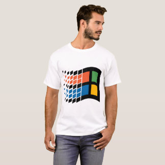 Le T-shirt des hommes du logo | de Windows 95