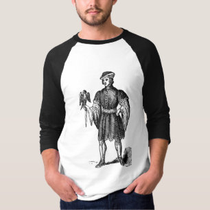 Le T-shirt des hommes élisabéthains de costumes